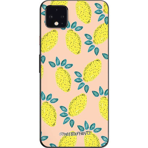 Bouffants and Broken Hearts Lemon Party Google Pixel 4 XL Skin